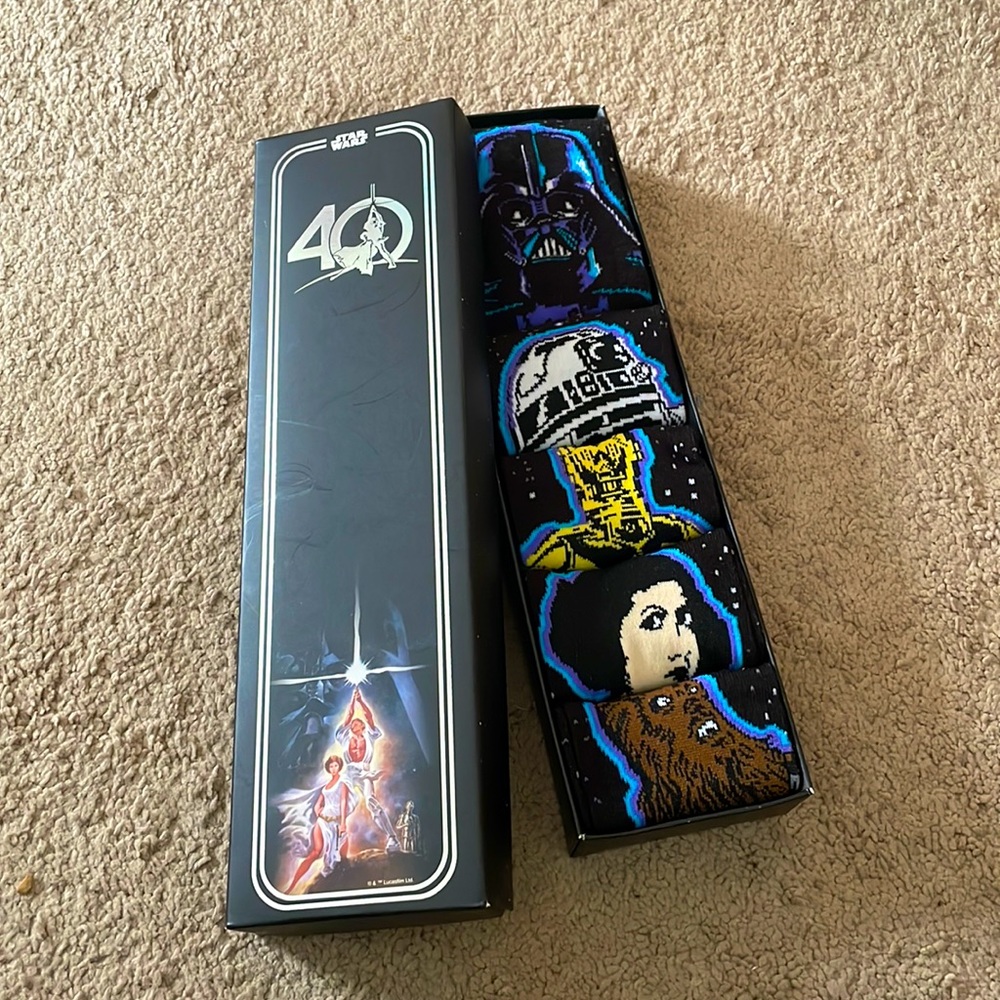 Star Wars 40th Anniversary Limited Edition Socks
